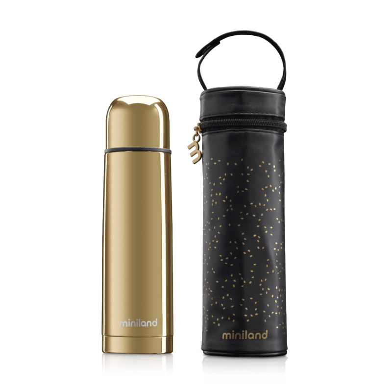 PACK DELUXE TERMO Y BOLSA GOLD