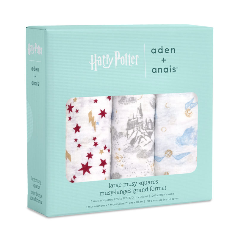 Pack 3 Paños de Muselina Harry Potter - Imagen 2