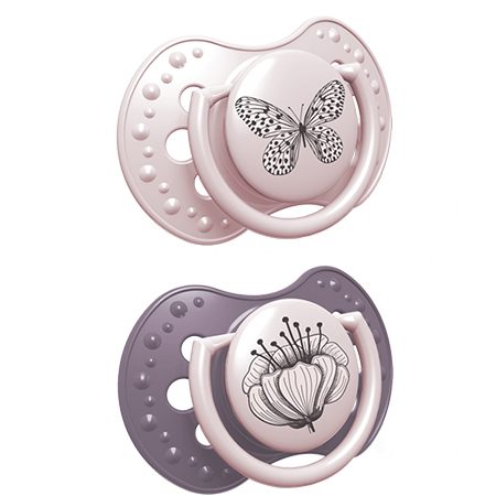 2 Chupetes LOVI Botanic Rosa
