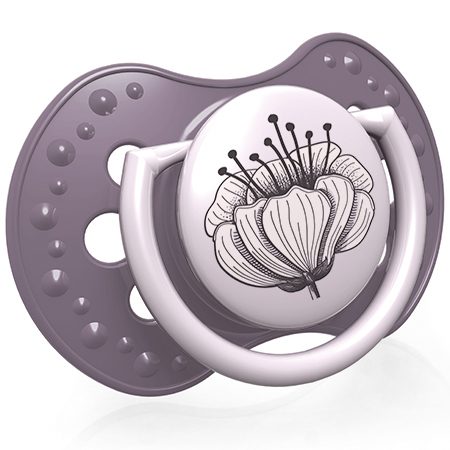 2 Chupetes LOVI Botanic Rosa - Imagen 2