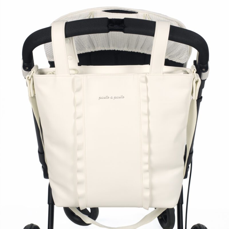 Bolsa Panera Nido Volante Beige - Imagen 7