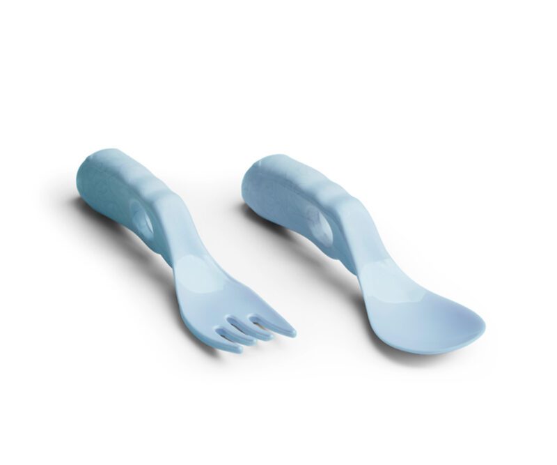 Cubiertos Aprendizaje Herobility Eco Azul