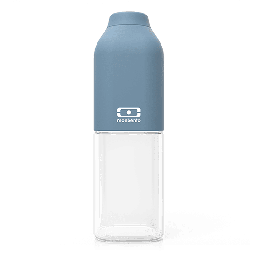Botella Reutilizable Positive M Azul Cristal 500ml
