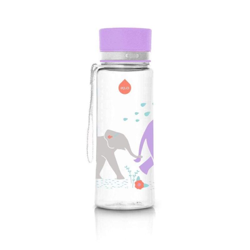 Botella Equa Tritán Elefante 400ml