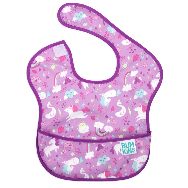 Babero SuperBibs Bumkins Unicornio