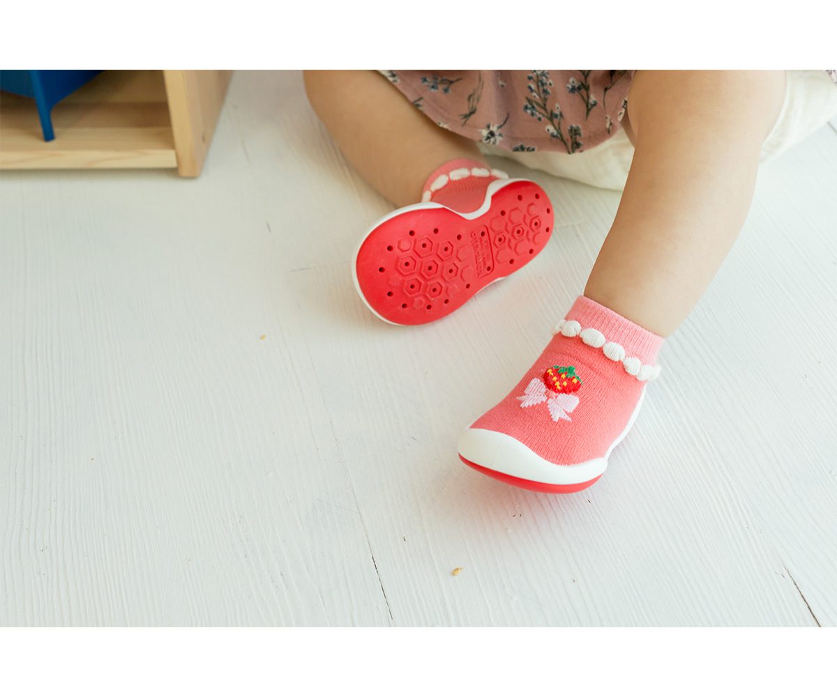 George Bernard Campo de minas átomo Zapatos Primeros Pasos Strawberry - Tienda online de accesorios para bebé