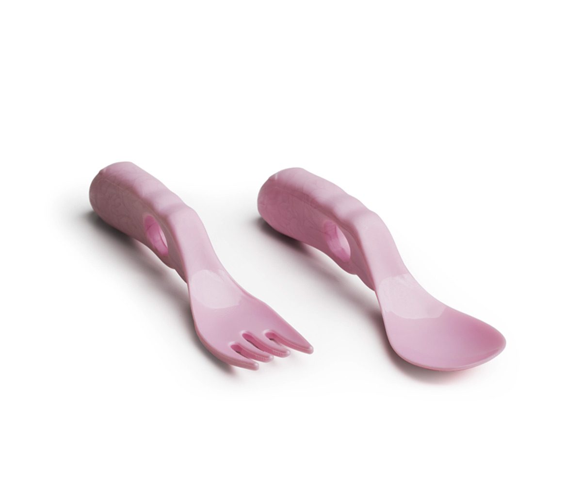 Cubiertos Aprendizaje Herobility Eco Rosa