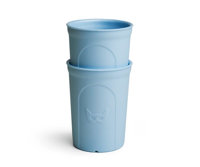 Vaso Herobility Eco Azul 2 Unidades