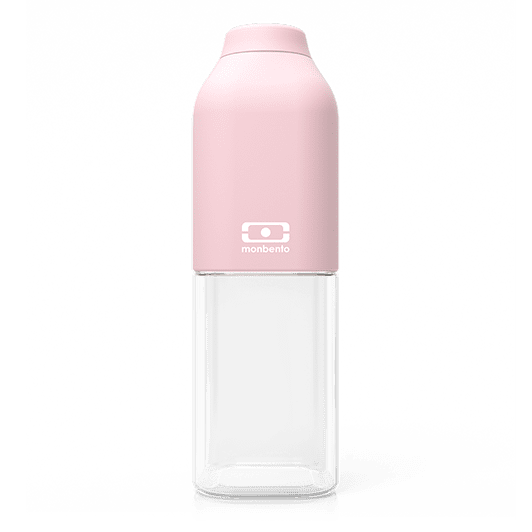 Botella Reutilizable Positive M Rosa Pastel 500ml