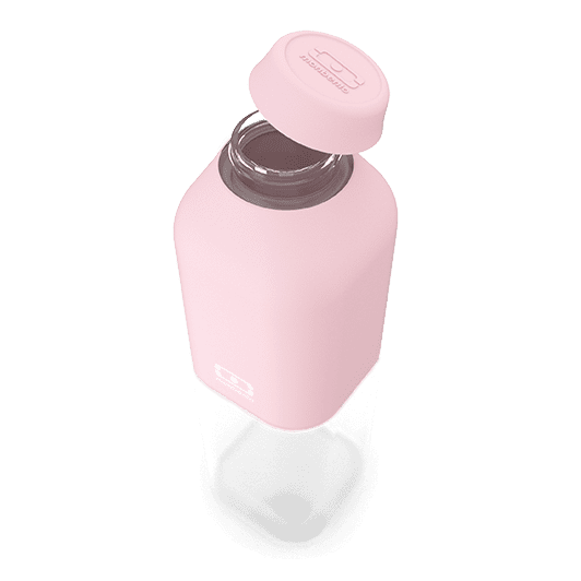 Botella Reutilizable Positive M Rosa Pastel 500ml - Imagen 2