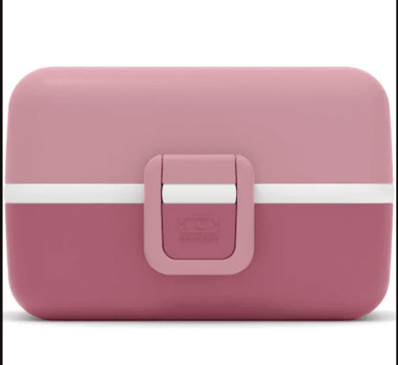 Caja Almuerzo infantil Tressor Rosa Blush