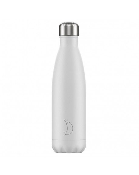 Botella Acero Inoxidable Blanco Mate 750ml