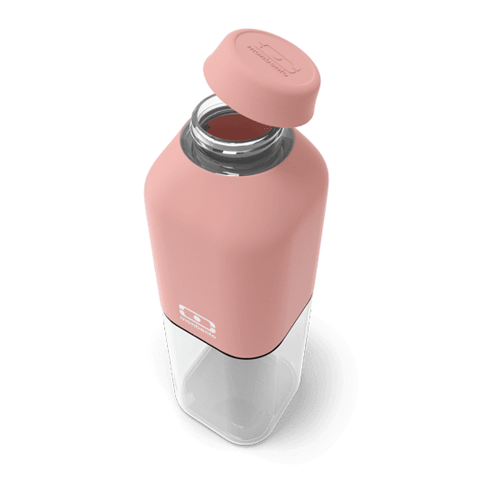 Botella Reutilizable Positive M Rosa Flamingo 500ml - Imagen 2