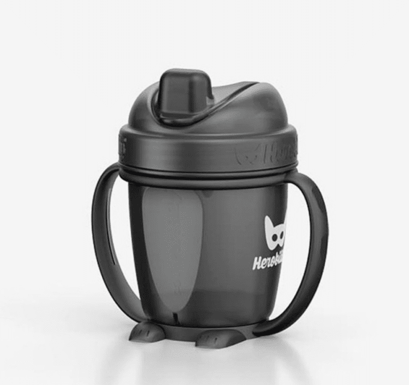 Taza con Asas Antigoteo Herobility 140ml Negra