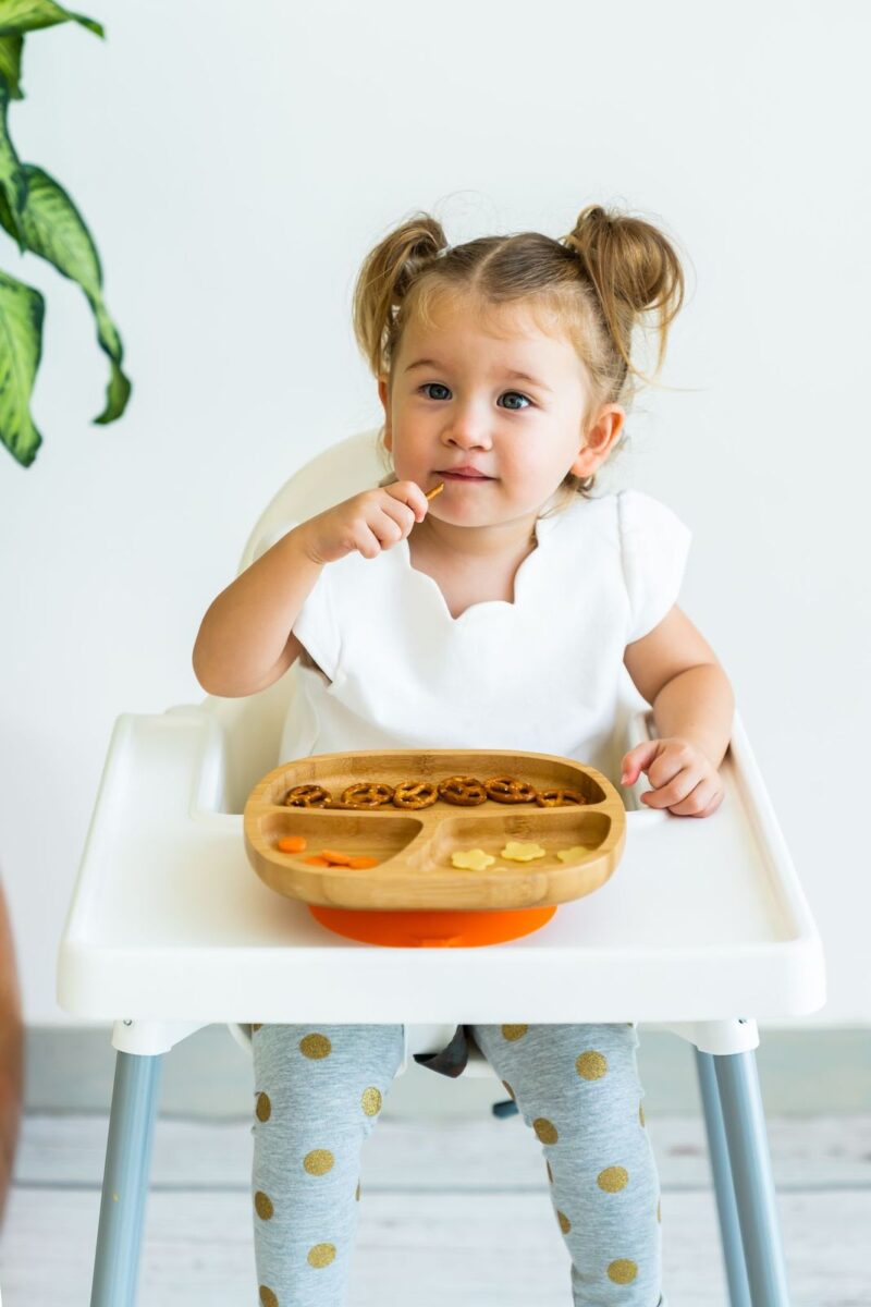 Plato Bambú con Ventosa Toddler Naranja - Imagen 3