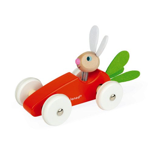 Coche de Zanahoria (Madera) - Imagen 6