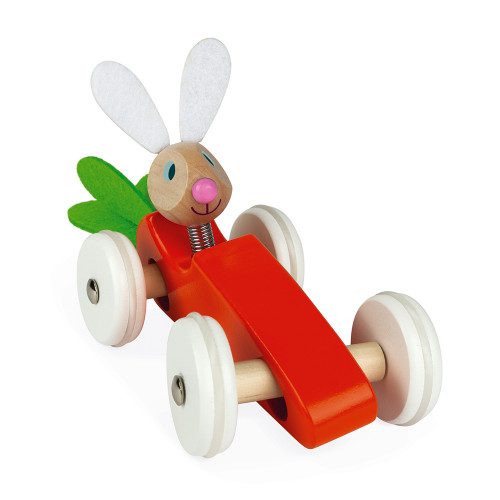 Coche de Zanahoria (Madera) - Imagen 7
