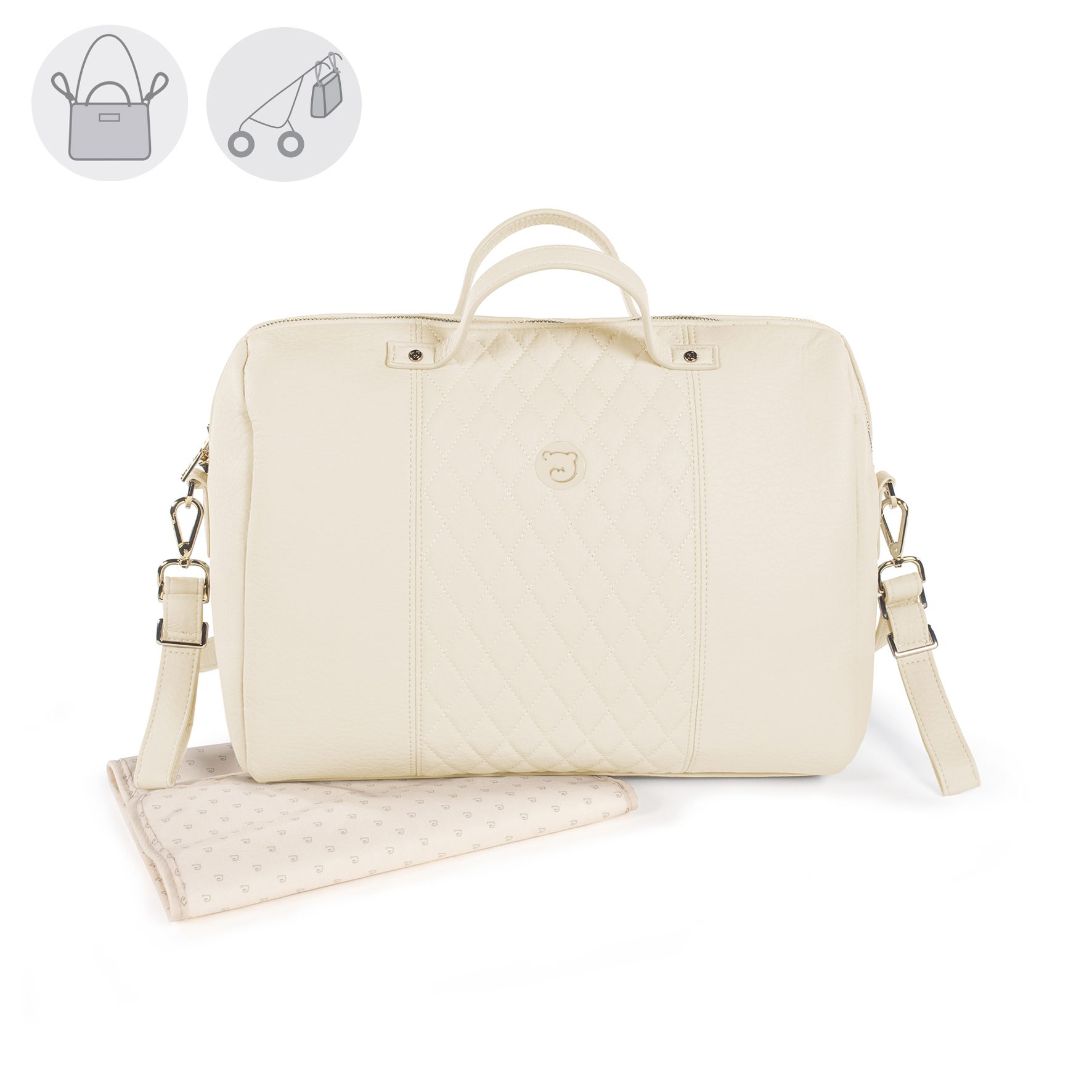 Bolsa Canastilla Maria Beige
