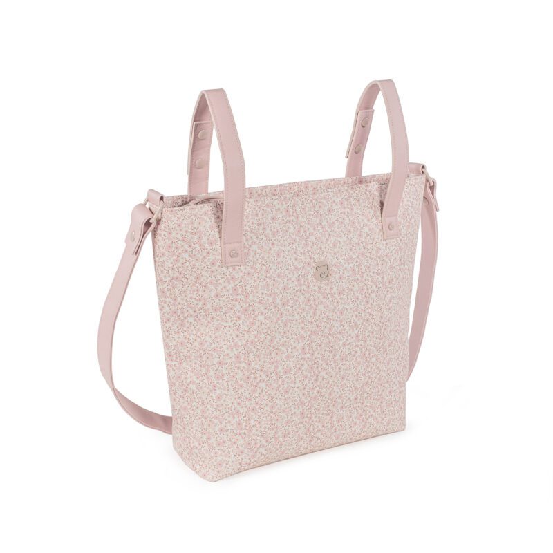 Bolsa Panera Flower Mellow Rosa - Imagen 6
