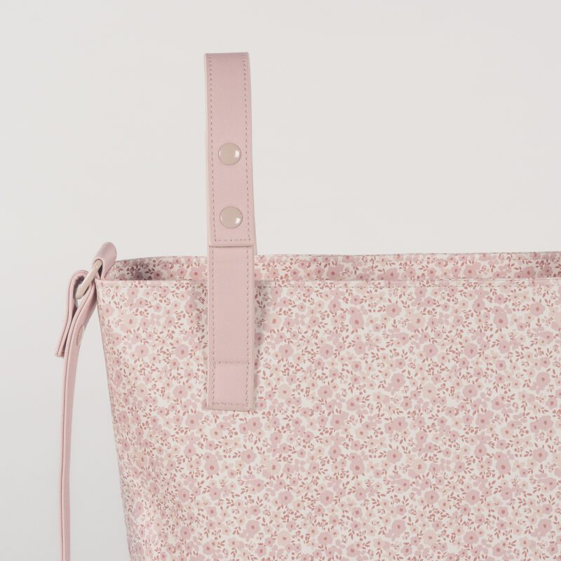 Bolsa Panera Flower Mellow Rosa - Imagen 7
