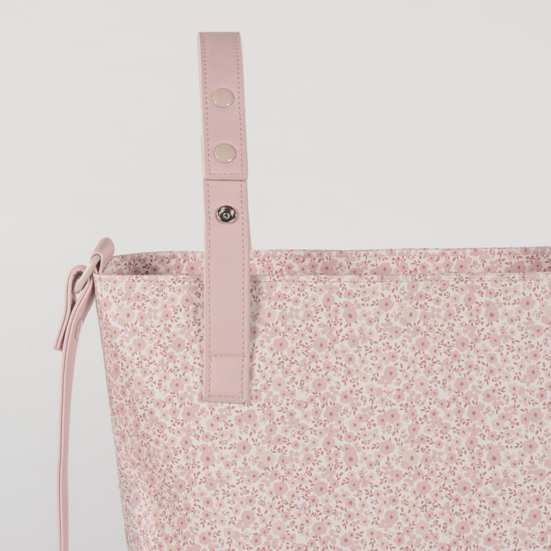 Bolsa Panera Flower Mellow Rosa - Imagen 2