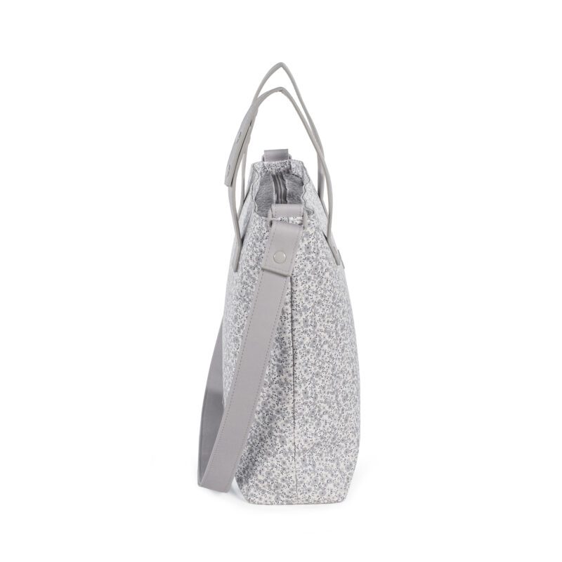 Bolsa Panera Flower Mellow Gris - Imagen 3