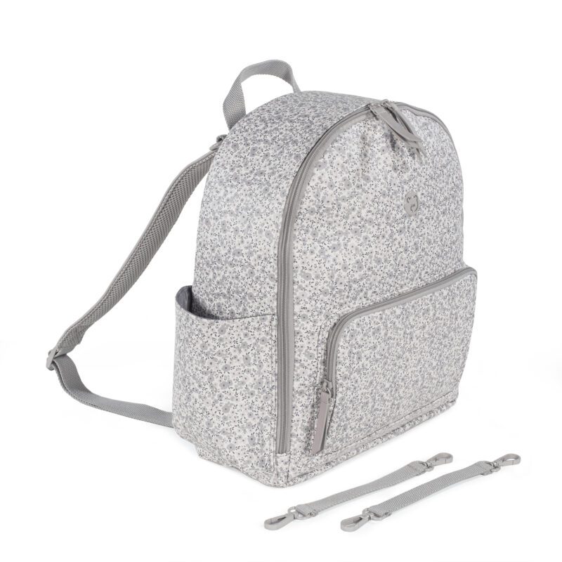 Mochila Flower Mellow Gris - Imagen 2