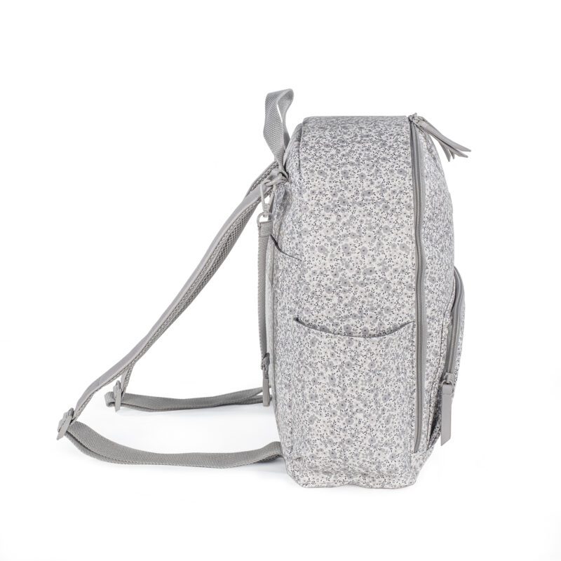 Mochila Flower Mellow Gris - Imagen 3