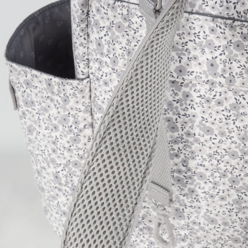 Mochila Flower Mellow Gris - Imagen 6