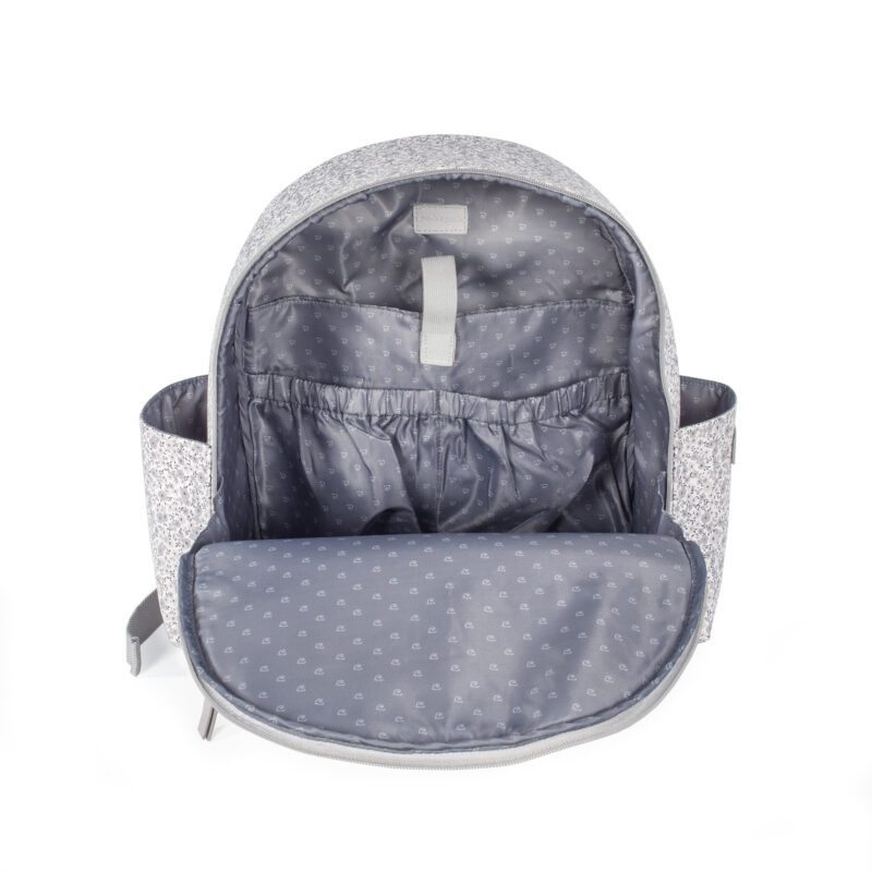Mochila Flower Mellow Gris - Imagen 11