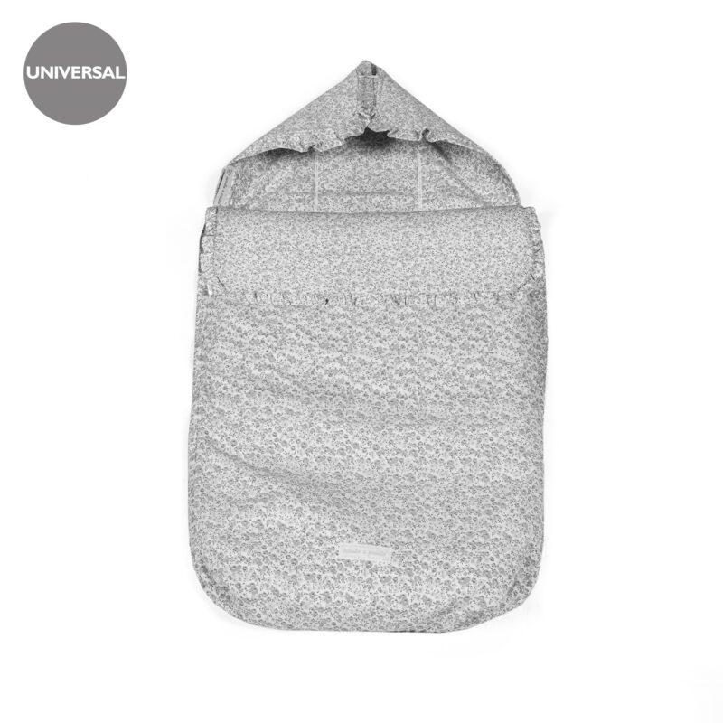 Saco Cuco 3 En 1 Flower Mellow Gris Punto