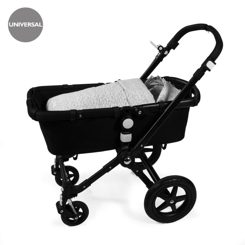 Saco Cuco 3 En 1 Flower Mellow Gris Punto - Imagen 7