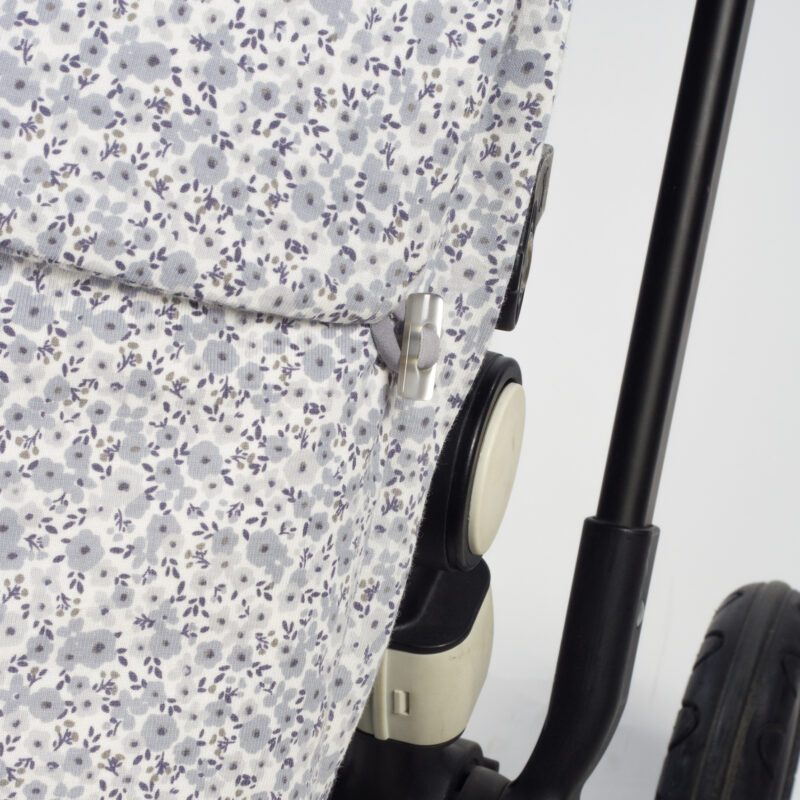 Saco Silla Flower Mellow Gris Punto - Imagen 2