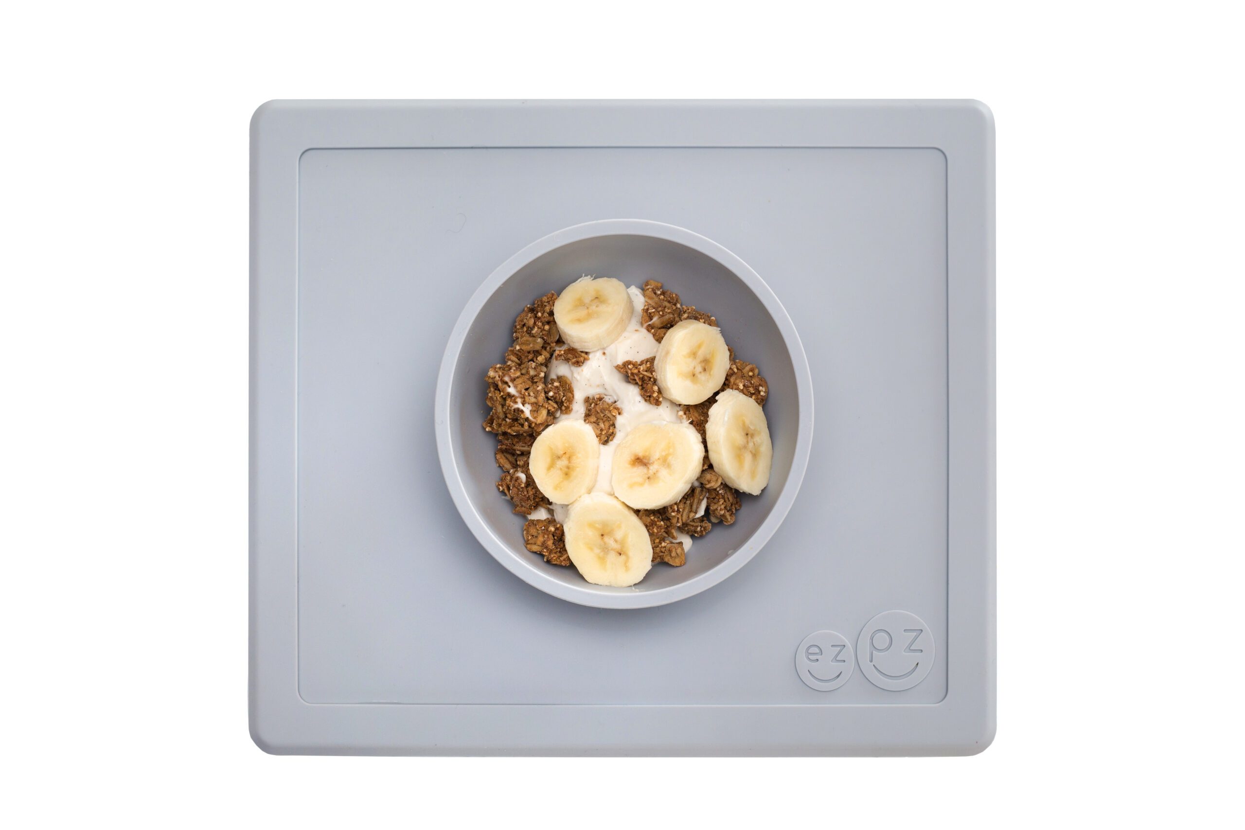 Happy Bowl Gris Claro Ezpz - Imagen 2