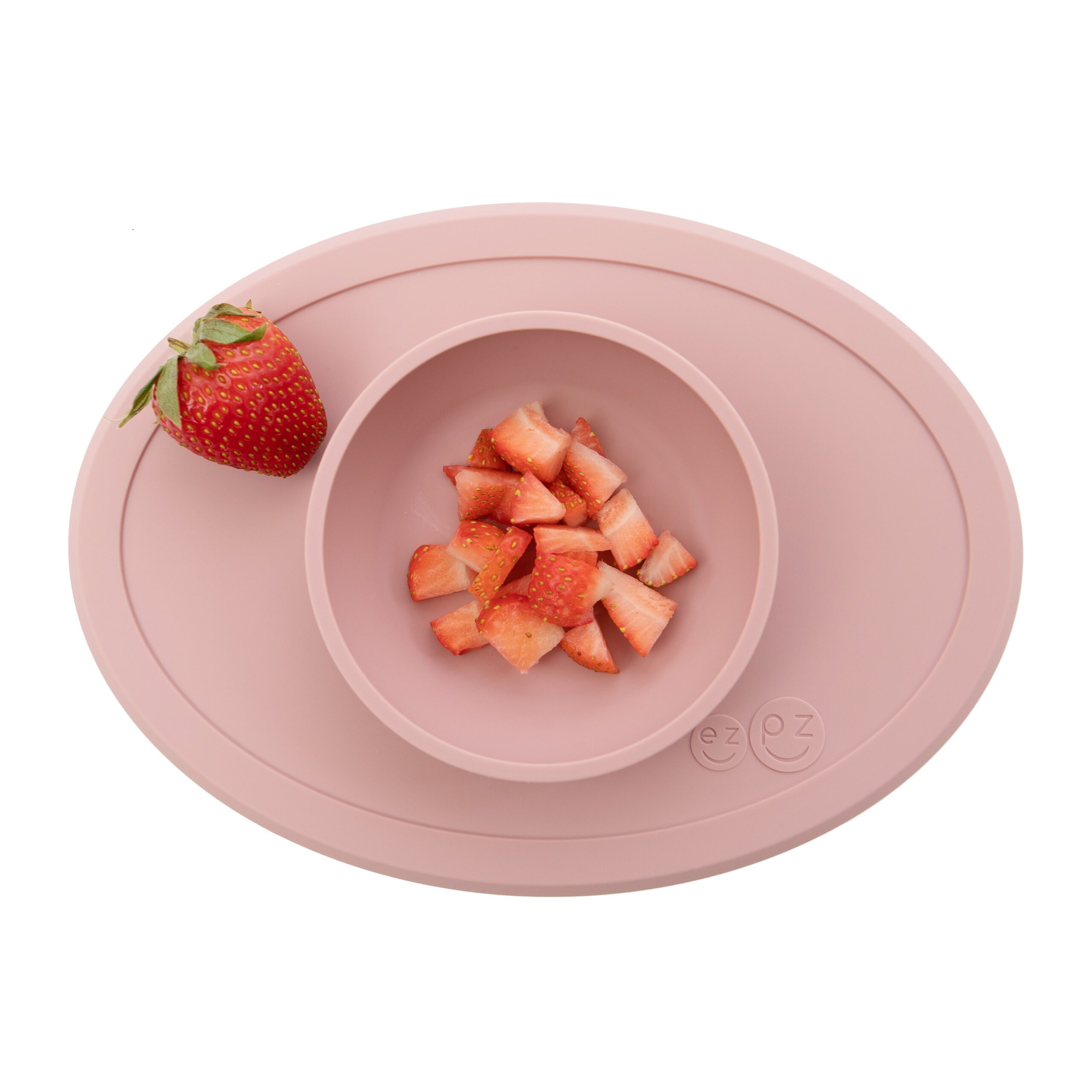 Bol de silicona Tiny Bowl Rosa Pálido - Imagen 2