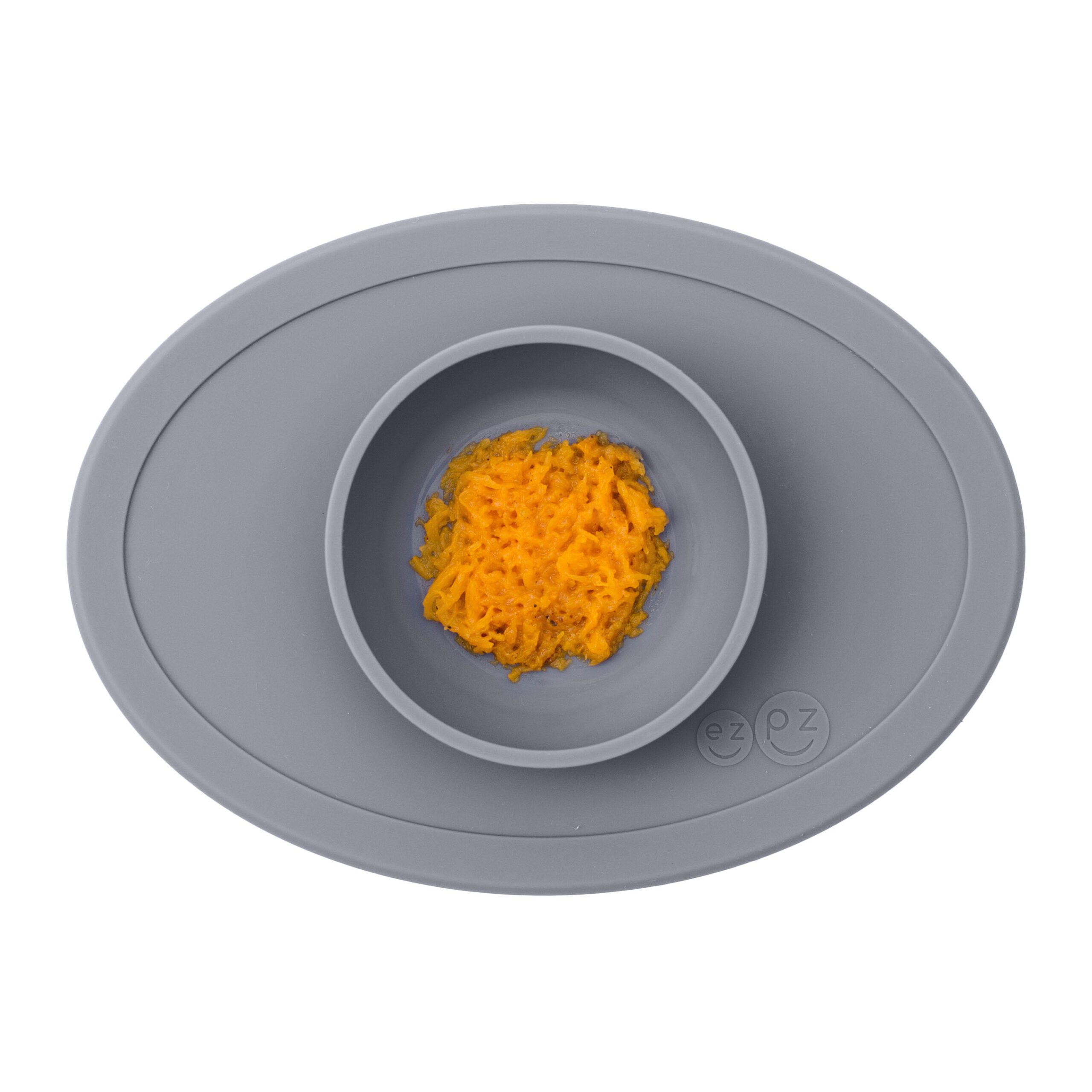 Bol de silicona Tiny Bowl Gris Oscuro - Imagen 2