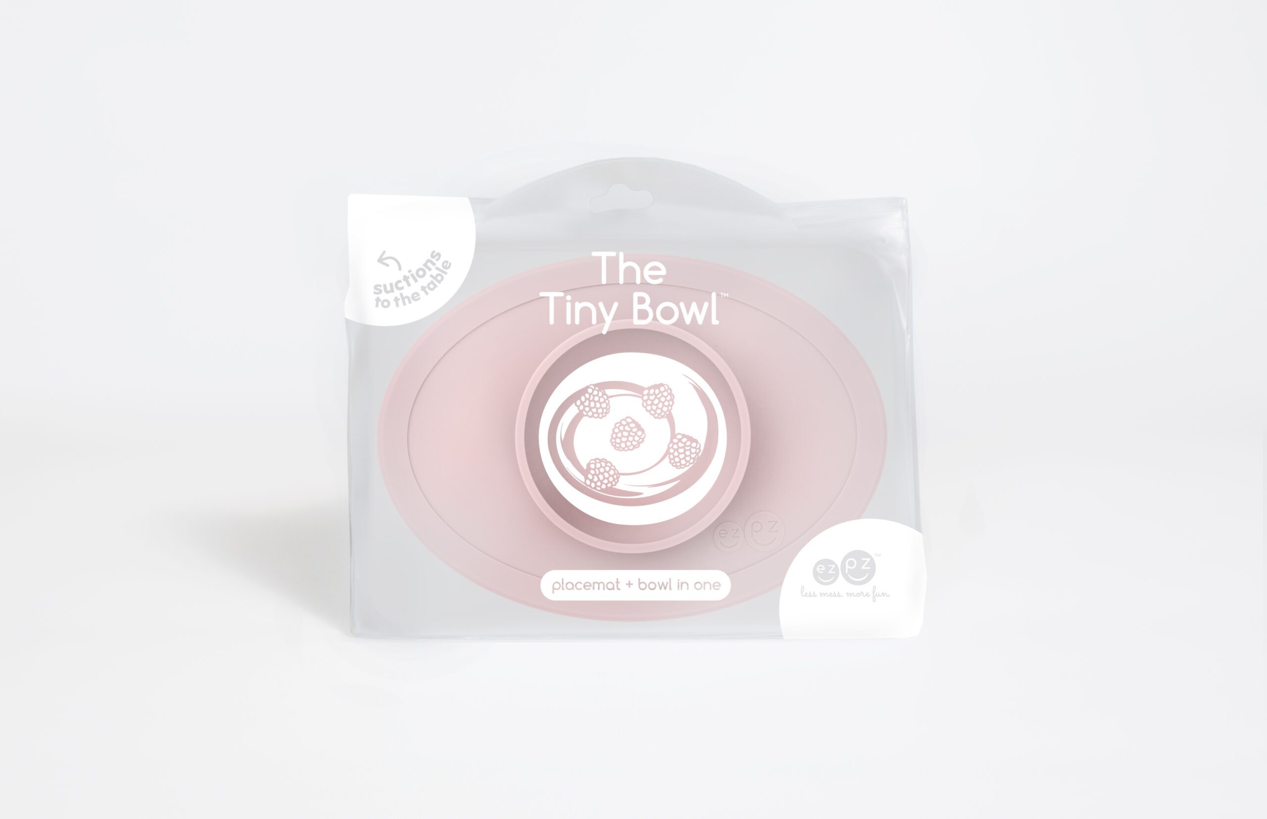 Bol de silicona Tiny Bowl Rosa Pálido - Imagen 3