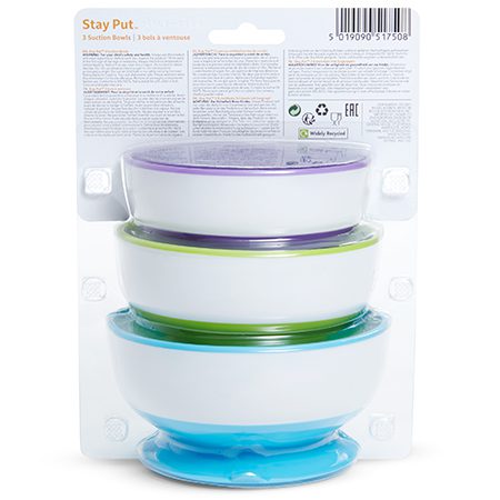Pack 3 cuencos con ventosa Stay Put - Imagen 11