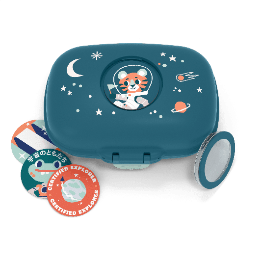 Caja Merienda Gram Azul Cosmic