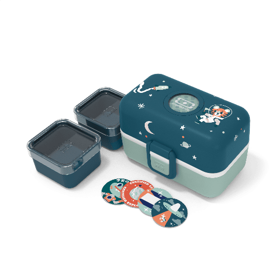 Caja Almuerzo infantil Tresor Azul Cosmic - Imagen 4