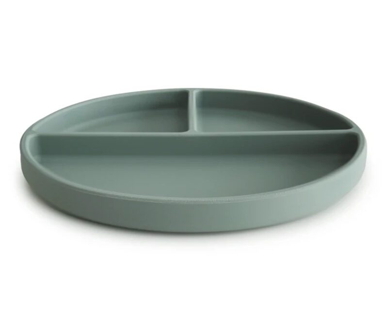 Plato Compartimentos Silicona Cambridge Blue - Imagen 2