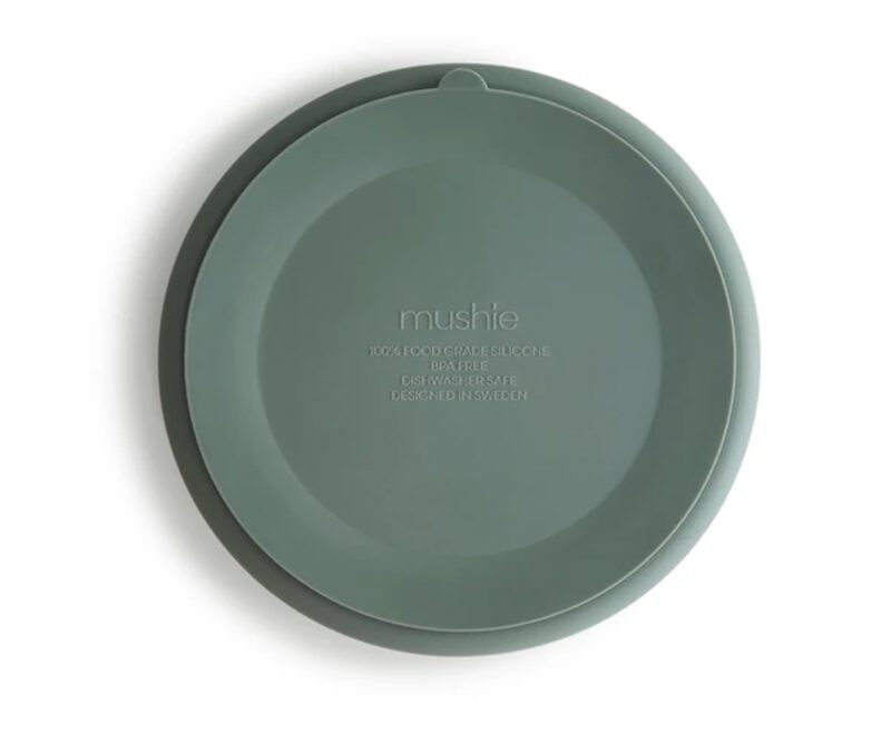 Plato Compartimentos Silicona Cambridge Blue - Imagen 3
