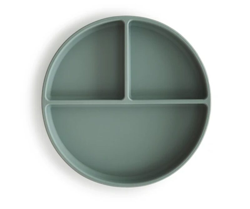 Plato Compartimentos Silicona Cambridge Blue