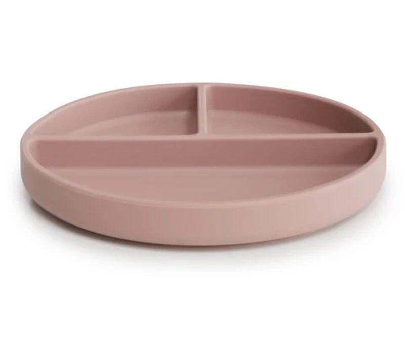 Plato Compartimentos Silicona Blush - Imagen 2