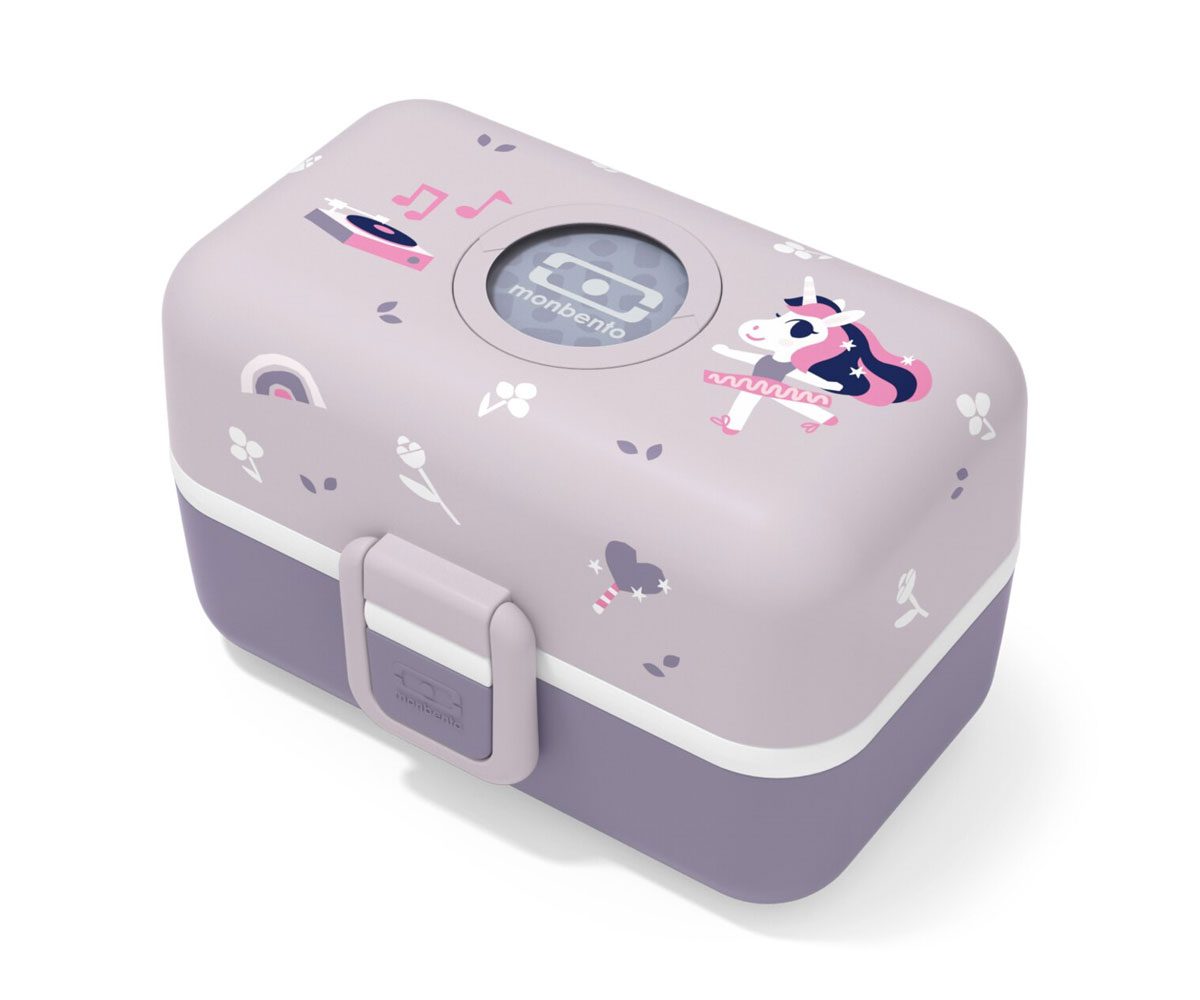 Caja Almuerzo infantil Tresor Violeta Unicornio