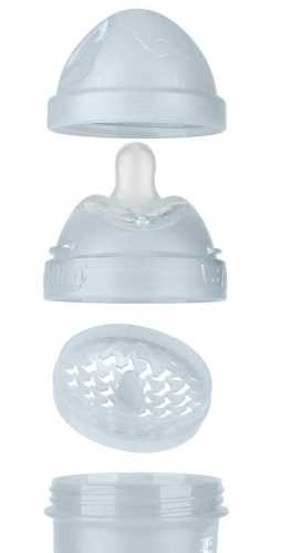 Biberón Anticólico Herobility Gris 240 ml - Imagen 2