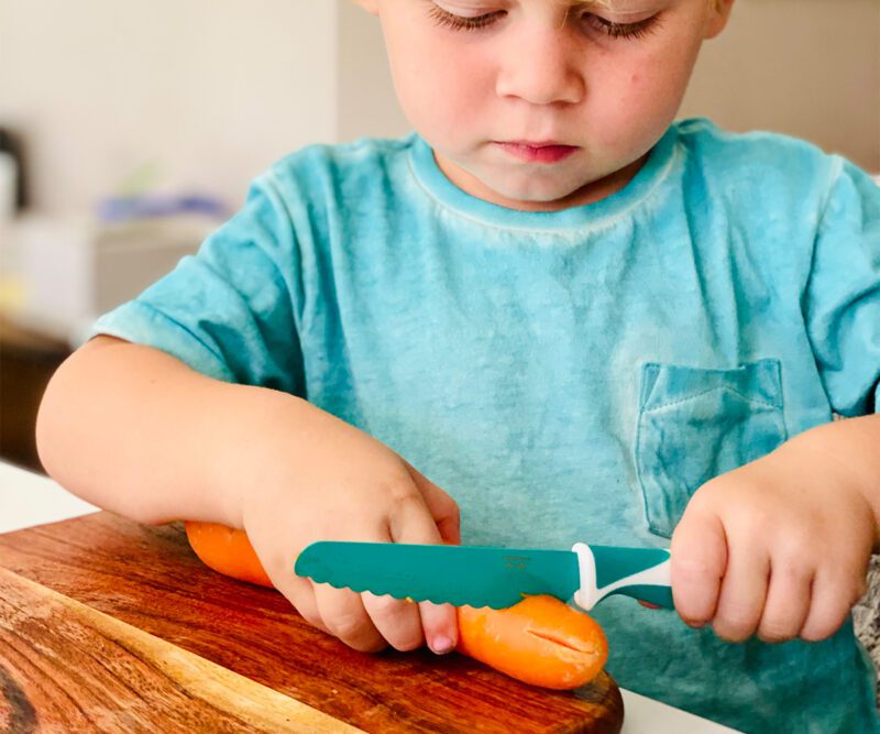 Cuchillo Autonomía Niños Verde Kiddikutter - Imagen 2