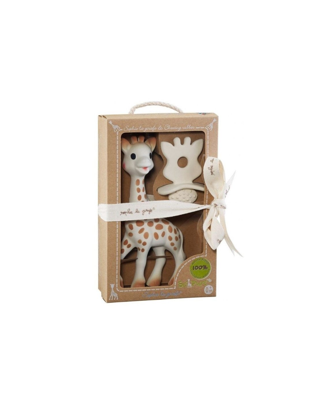 Sophie la girafe + Chupete 100% hevea natural