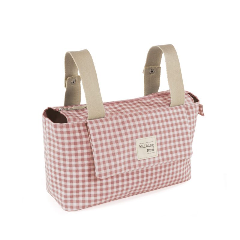 BOLSO ORGANIZADOR I LOVE VICHY ROSA - Imagen 3