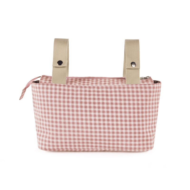 BOLSO ORGANIZADOR I LOVE VICHY ROSA - Imagen 6